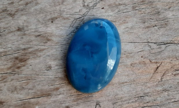 Cabochon opal albastru, 29x20 mm