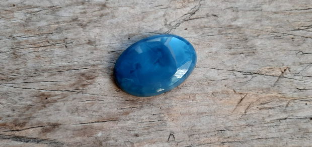 Cabochon opal albastru, 29x20 mm