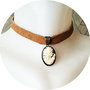 chocker cu camee