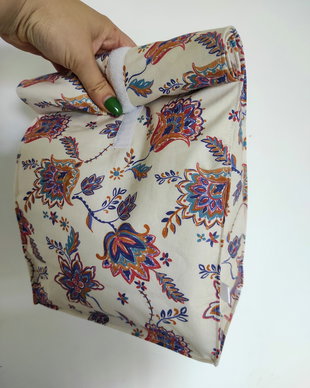 Lunchbag lavabil - gentuță pt prânz - spanish flowers