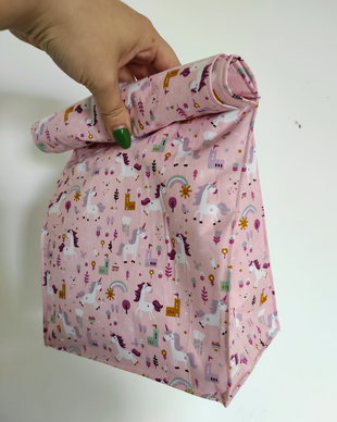 Lunchbag lavabil - gentuță pt prânz - ponei