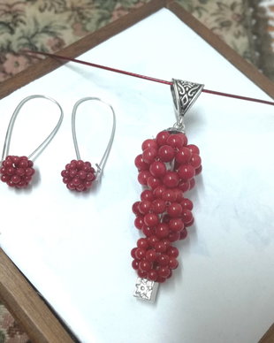 Set coral rosu