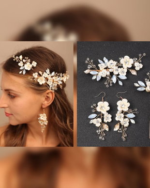 Accesorii par mireasa/cununie civila