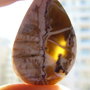 Cabochon agata "santa rosa" aprox 35x22.5x6.5 mm