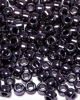Margele TOHO, 8/0, Metallic AmethystGun Metal-10 grame