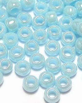 Margele TOHO, 8/0, Opaque-Lustered Pale Blue-10 grame