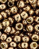 Margele TOHO, 8/0, Permafinish - Galvanized Almond-10 grame