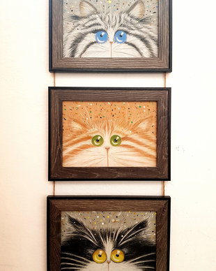 Tablouri decorative 3 Funny Cats