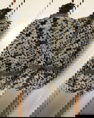 APRIORI BLUZA BUMBAC MATASE NATURALA PRINT FLORAL