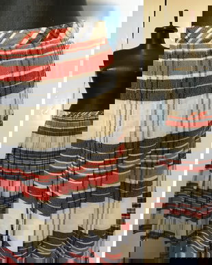 FUSTA PLISATA STOFA LANA FINA