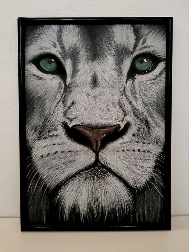 Tablou portret "Lion King"