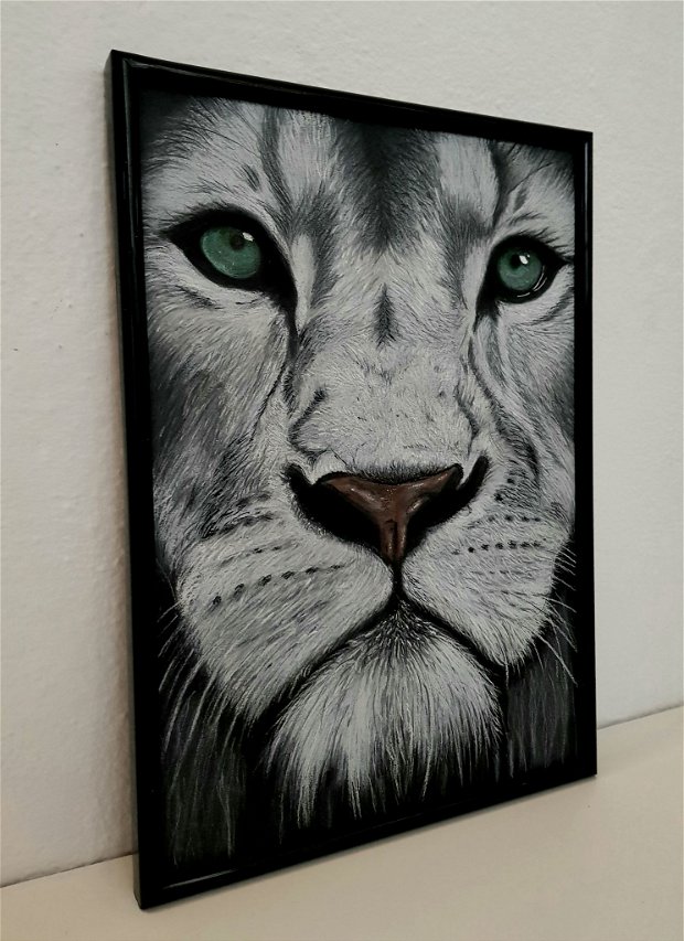 Tablou portret "Lion King"