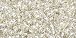Margele TOHO, 11/0, Silver-Lined Crystal-10 grame-21