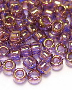 Margele TOHO, 11/0, Gold-Lustered Amethyst-10 grame-201