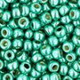 Margele TOHO, 11/0, PermaFinish - Galvanized Green Teal-10 grame