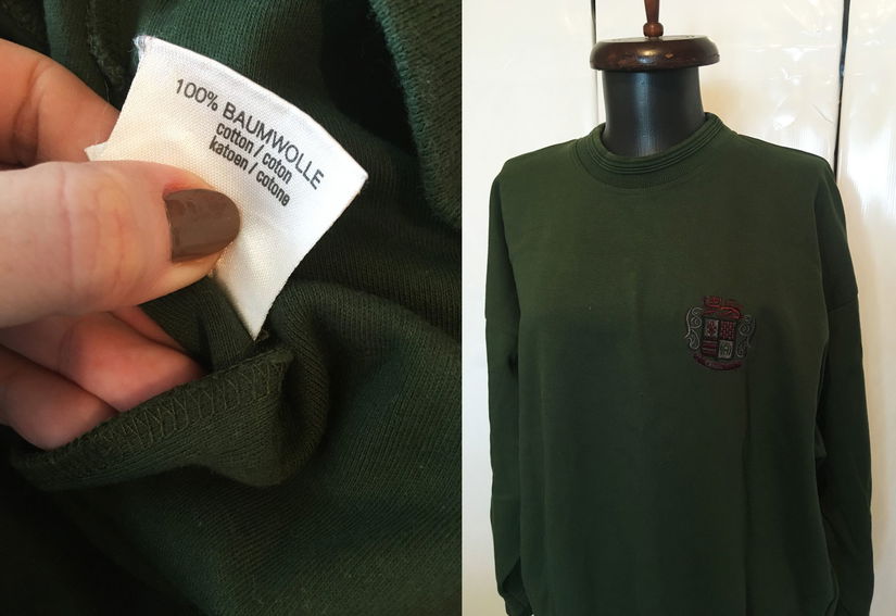 ETIENNE AIGNER BLUZA SPORT VERDE