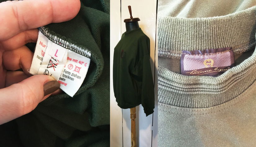 ETIENNE AIGNER BLUZA SPORT VERDE