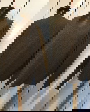 TOMMY HILFIGER PULOVER LANA BROWN CU COTIERE