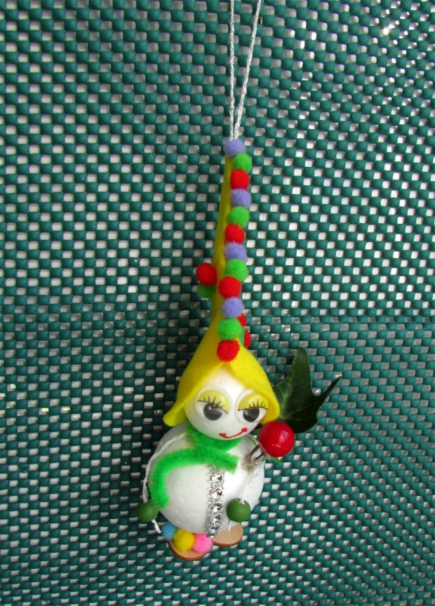 Ornamente Craciun  Elful Galbenus CR 0027