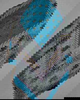 Esarfa din matase naturala