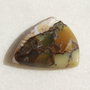 Cabochon agata "santa rosa" aprox 31x29.5x6 mm