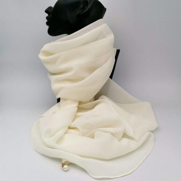 Esarfa IVORY din Colectia SARABANDA CULORILOR RAFINATE