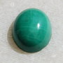 Cabochon malachit natural aprox 10.4x8.5x4 mm