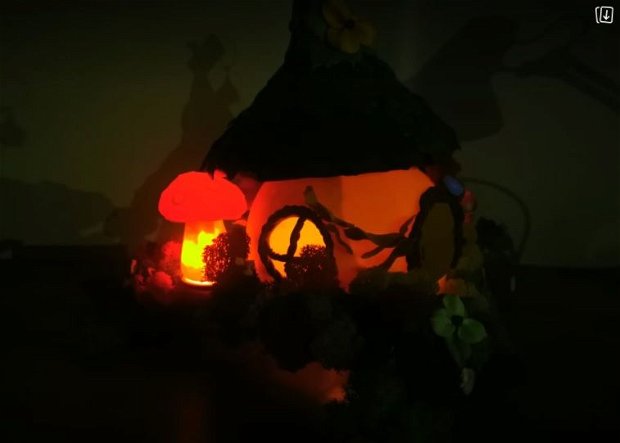 Decoratiune luminoasa - Tinkerbell Fairy Garden