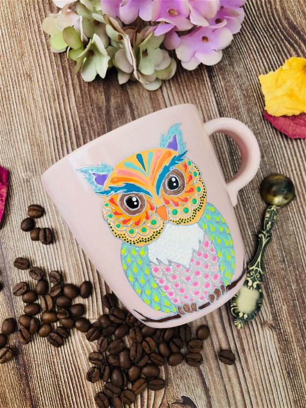 Cana pictata - Pink owl