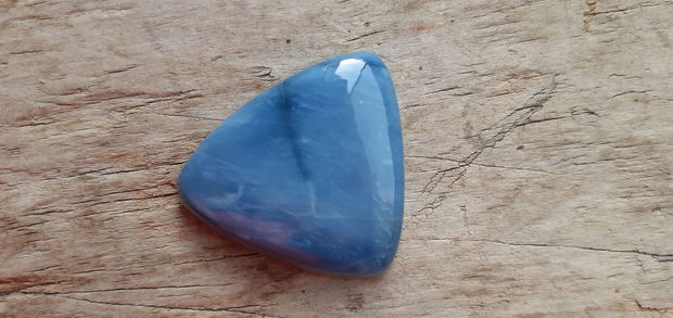 Cabochon opal albastru, 32x32 mm