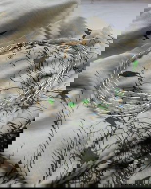 Esarfa   casmir   India , noua,   colier Italia  asortat cadou