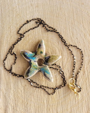 Colier Sea Star din ceramica