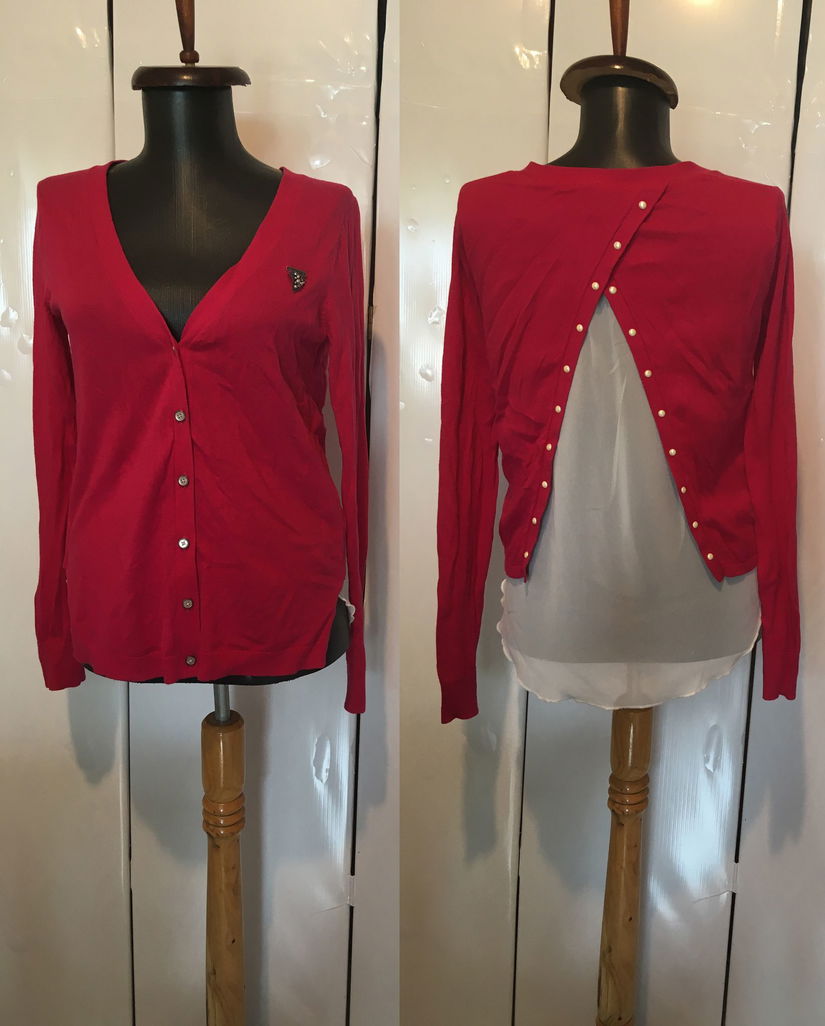 CARDIGAN GUESS FUCSHIA