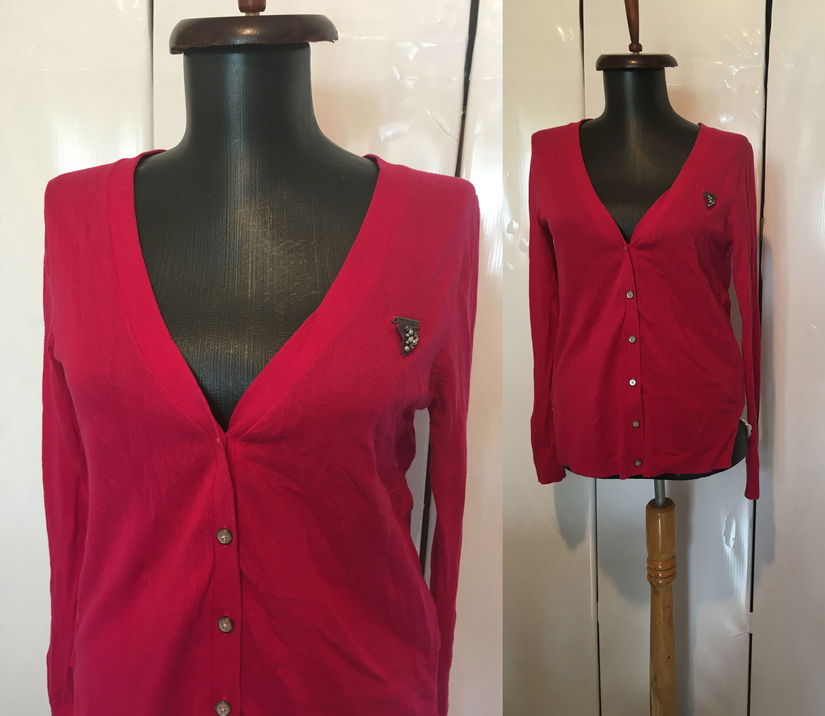 CARDIGAN GUESS FUCSHIA