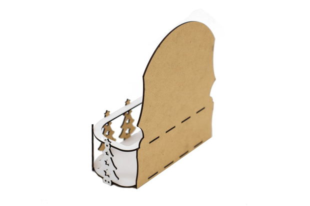 Set 5 cutii decorative de Craciun - CD1107