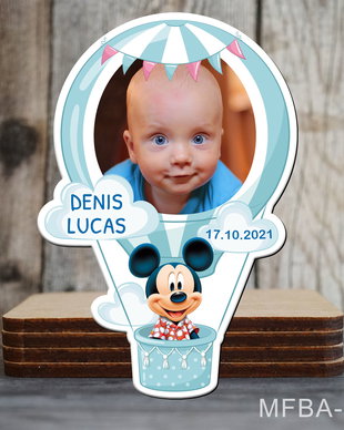 Marturii botez magnetice balon aer cald si Mickey Mouse