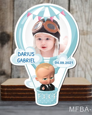 Marturii botez baiat balon aer cald si Baby Boss