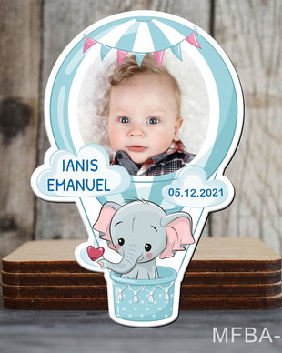 Marturii botez magnetice balon aer cald si elefant