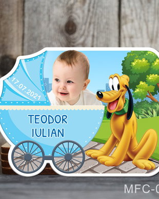 Marturii botez magnetice carucior pentru baieti