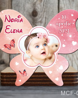 Marturii botez magnetice fluture pentru fetite