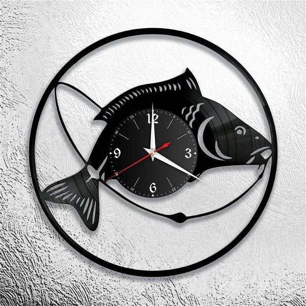 ceas de perete" pescuit 2"