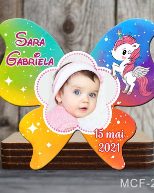 Marturii botez magnetice fluture pentru fetite