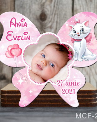 Marturii botez fete fluture - Pisica Marie