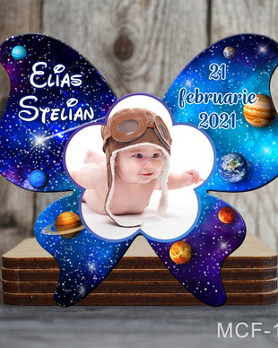 Marturii botez magnetice fluture pentru baieti