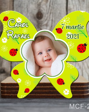 Marturii botez magnetice fluture pentru baieti