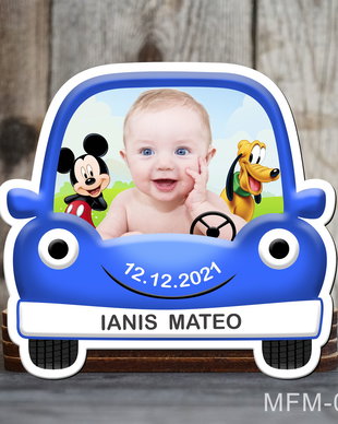 Marturii magnetice botez masina - Mickey Mouse