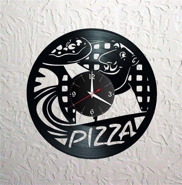ceas de perete "pizza"