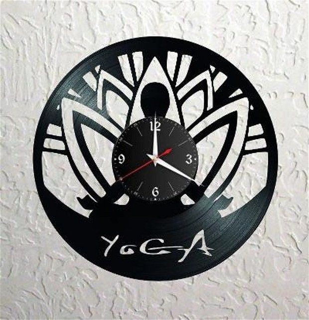 ceas de perete "yoga"