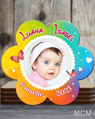 Marturii botez magnetice floare pentru fetite