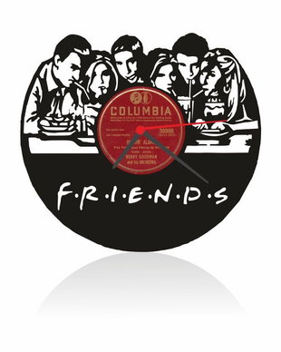 ceas de perete "Friends"